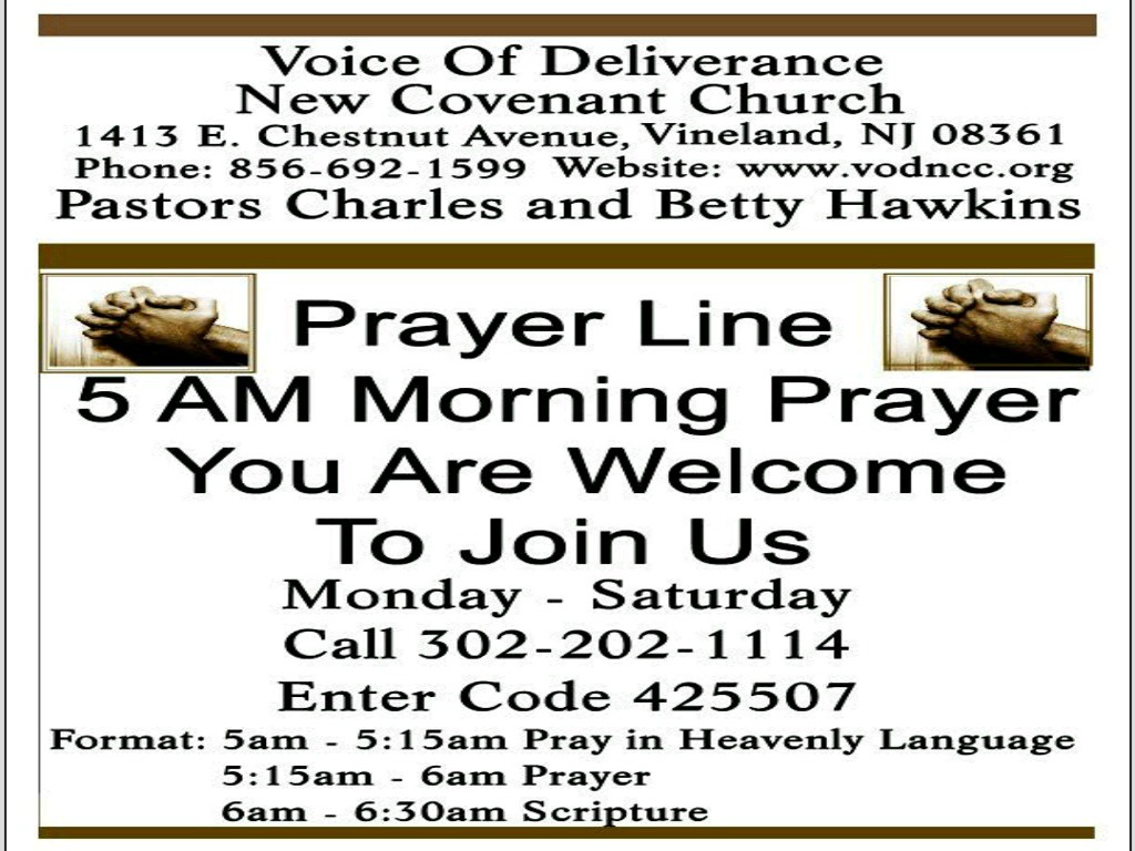 prayer-line-vodncc